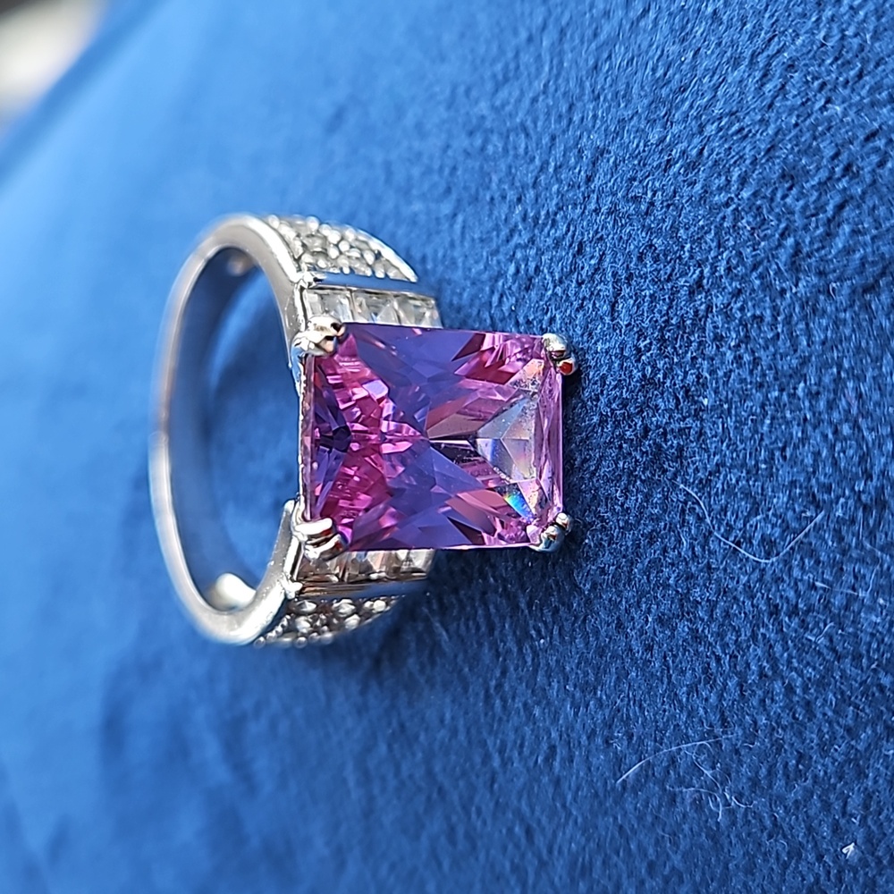 ✨Host Pick✨Purple 💜 Silver ring 925 - Picture 2 of 5